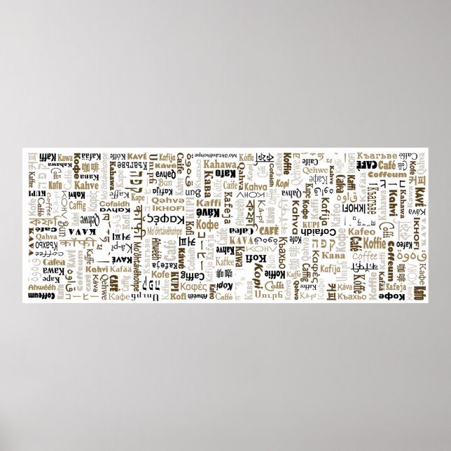 Affiches Café (Devant)