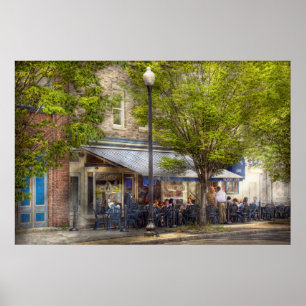 Affiches Cafe - Albany, NY - Café de la Victoire
