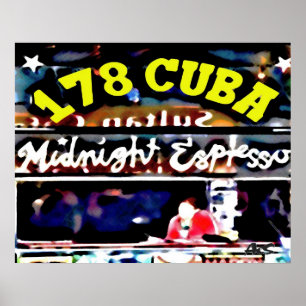 AFFICHES CAFE CON LECHE