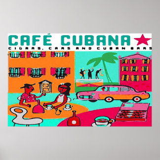 Affiches café cubana