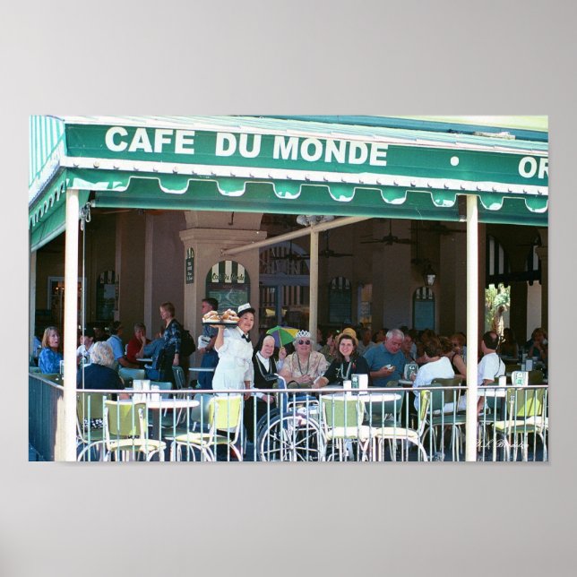 Affiches Café Du Monde Fun (Devant)