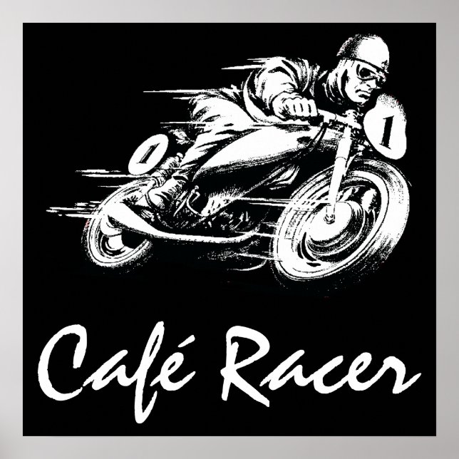 Affiches Café Racer (Devant)