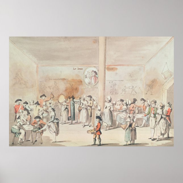 Affiches Café Ramponneau (Devant)