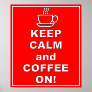 Affiches Café sur l'affiche