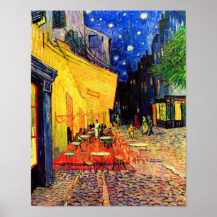 Affiches Café Terrasse Place du Forum Van Gogh Art