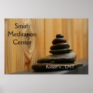 Affiches Cairn Meditation Stones