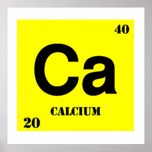 Affiches Calcium