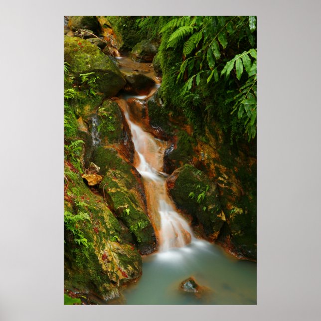 Affiches Caldeira Velha, Açores (Devant)