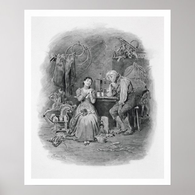 Affiches Caleb Plummer and his Blind daughter, from 'Charle (Devant)