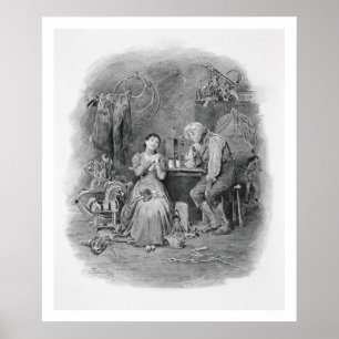 Affiches Caleb Plummer et sa fille aveugle, de 'Charle