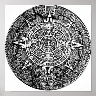 Affiches Calendrier Aztec
