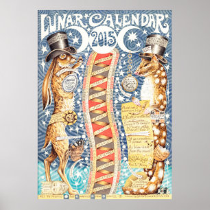 Affiches Calendrier lunaire 2015