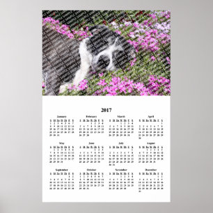 Affiches Calendrier personnalisé annuel de photo de famille