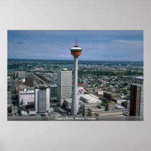 Affiches Calgary Tower, Alberta, Canada