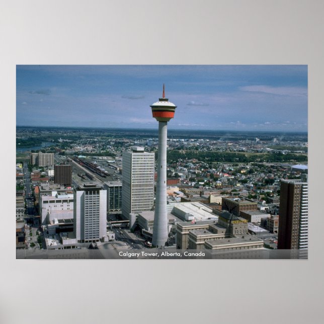 Affiches Calgary Tower, Alberta, Canada (Devant)