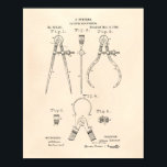 Affiches Calibres Et Dividers 1886 Art Brevet Vieux Poivre<br><div class="desc">Cette impression d'art breveté est basée sur une oeuvre d'art tirée d'un dessin dans un brevet américain.</div>