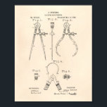 Affiches Calibres Et Dividers 1886 Art Brevet Vieux Poivre<br><div class="desc">Cette impression d'art breveté est basée sur une oeuvre d'art tirée d'un dessin dans un brevet américain.</div>