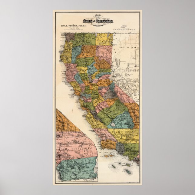 Affiches Californie 4 (Devant)
