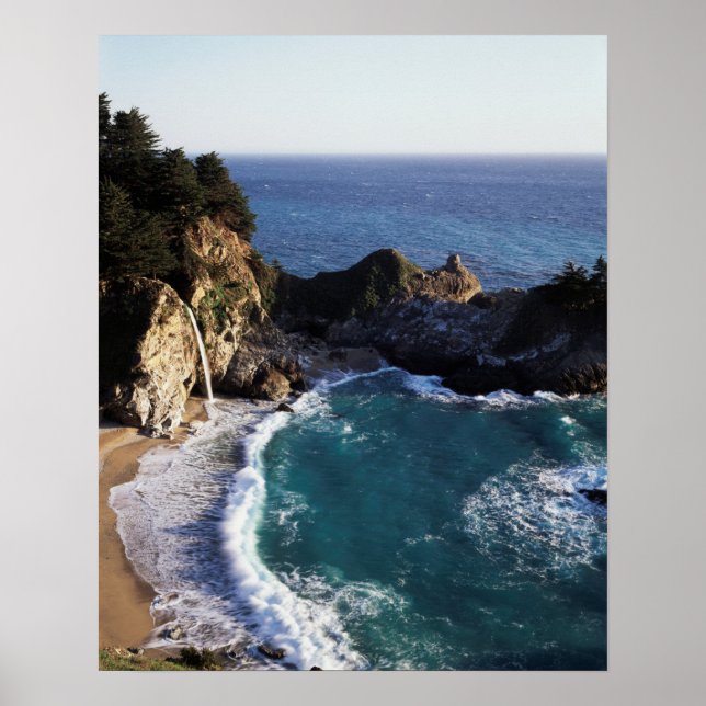 Affiches Californie, côte de Big Sur, côte centrale 2 (Devant)