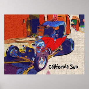 Affiches Californie Sun