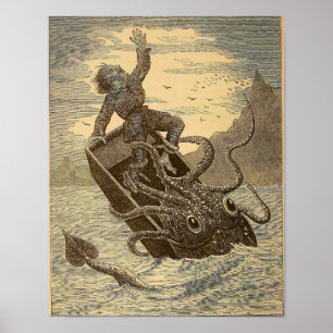 Affiches Calmar géant vintage 1879