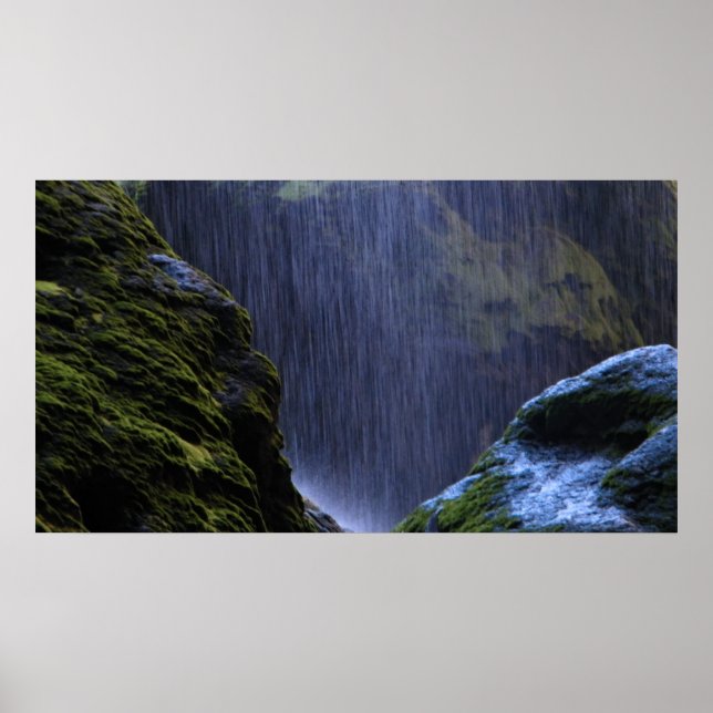 Affiches calme dans les chutes (Devant)