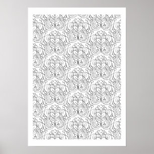 Affiches Calme vers le bas no 1