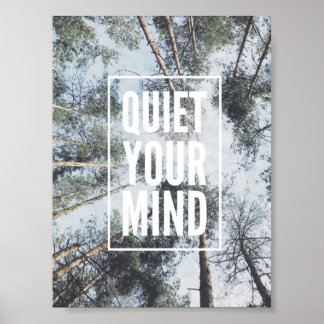 Affiches Calmez votre avis poster, citations inspirantes,