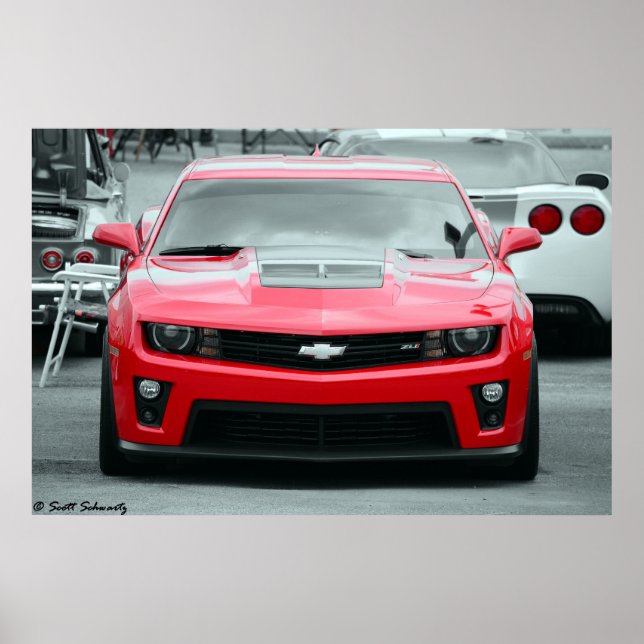 Affiches Camaro ZL1 (Devant)