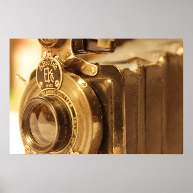 Affiches Caméra vintage 2 (Devant)