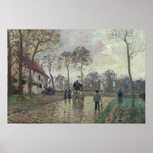 Affiches Camille Pissarro   l'entraîneur à Louveciennes,