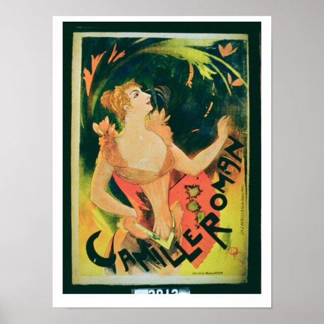 Affiches 'Camille Roman' (litho coloré) (Devant)
