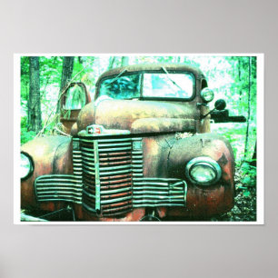 Affiches Camion de moissonneuse international