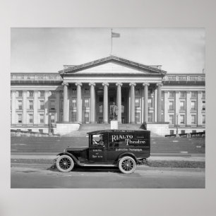 Affiches Camionnette de théâtre de Rialto : les années 1920