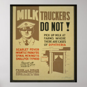 Affiches Camionneurs de lait
