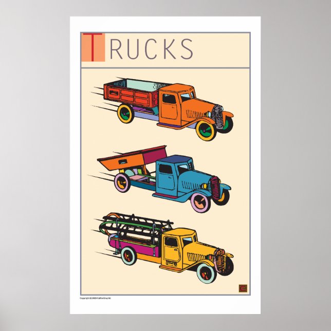 Affiches Camions-Imprimés/Poster (Devant)