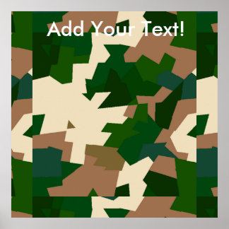 Affiches Camo de toundra sèche
