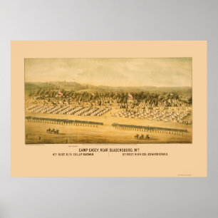 Affiches Camp Casey et Fort Lincoln près de Bladensburg 186