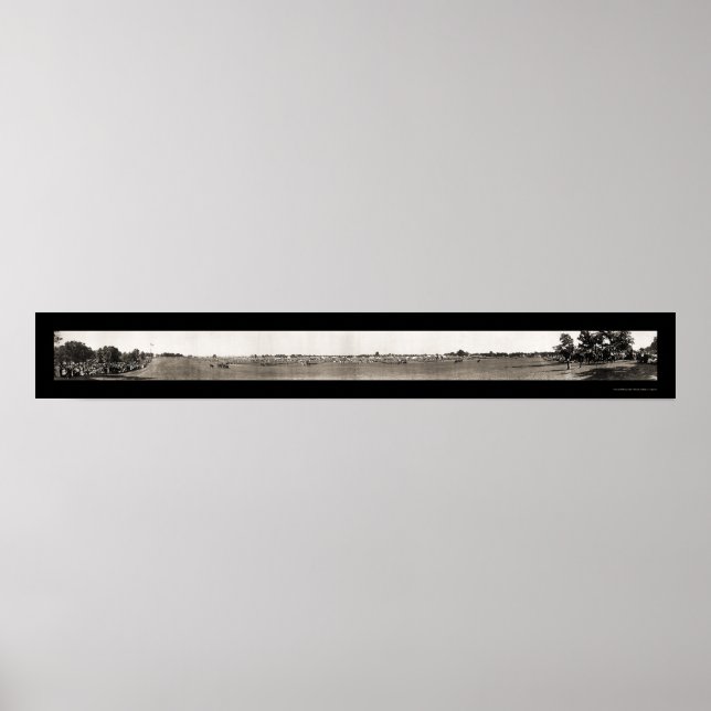 Affiches Camp Deneen Elgin Photo 1909 (Devant)