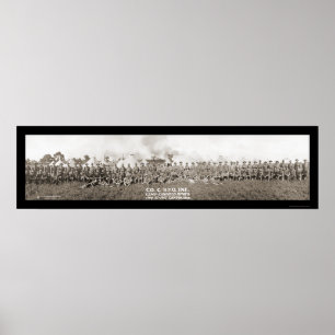 Affiches Camp d'infanterie canton Photo OH 1917