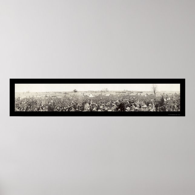 Affiches Camp Dix NJ Reunion Photo 1920 (Devant)