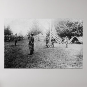 Affiches Camp Lewis, WA - Soldats détenant les Américains