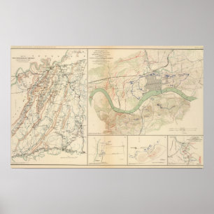 Affiches Campagne de Chickamauga, Knoxville