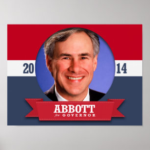 AFFICHES CAMPAGNE GREG ABBOTT