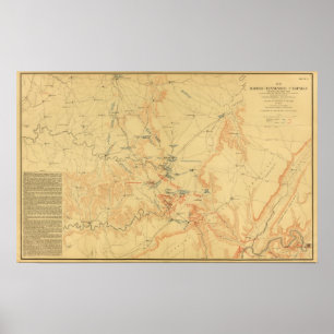 Affiches Campagne moyenne du Tennessee