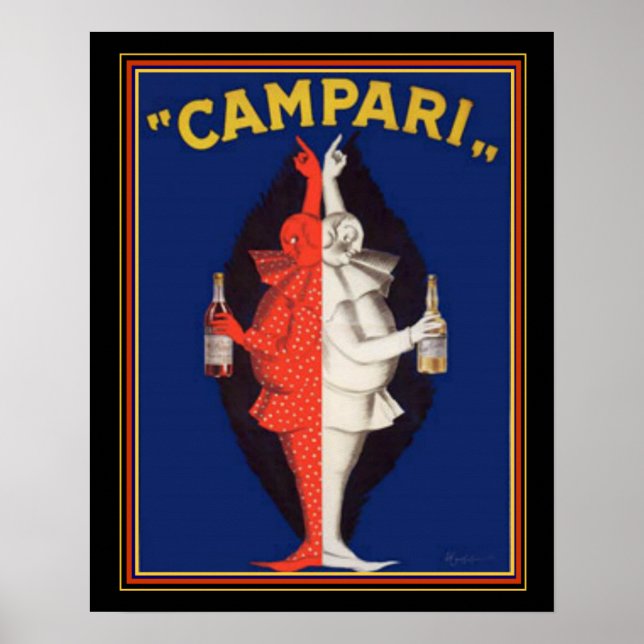 Affiches 'Campari' 1921 Annonce de Leonetto Cappiello - 16x (Devant)