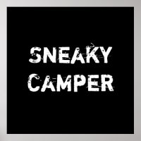 Camper sournois. Gamer
