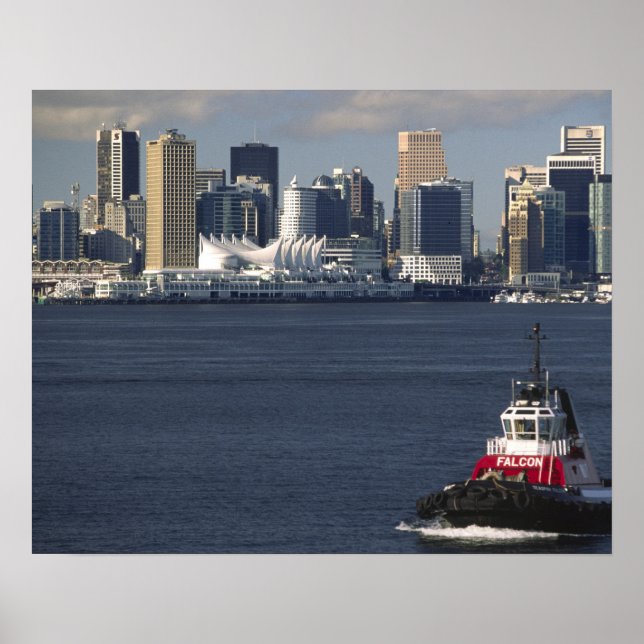 Affiches Canada, Colombie-Britannique, Vancouver. Centre-vi (Devant)