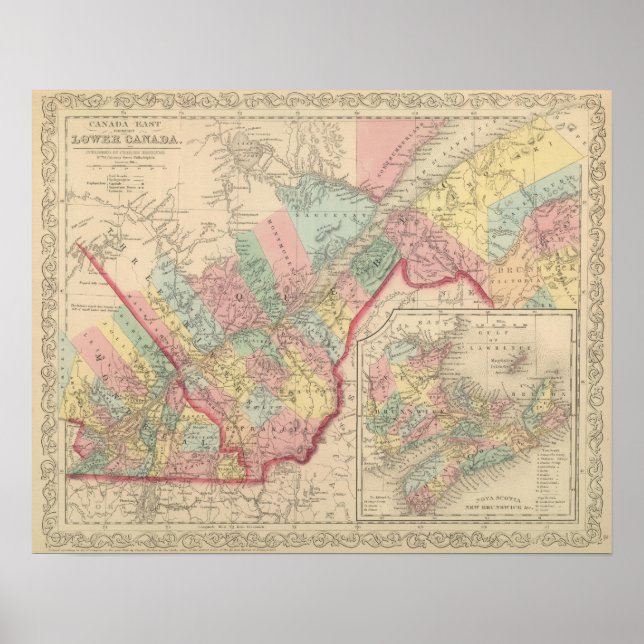 Affiches Canada Est (Devant)