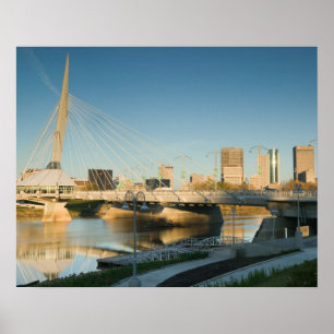 Affiches CANADA, Manitoba, Winnipeg : Esplanade Riel